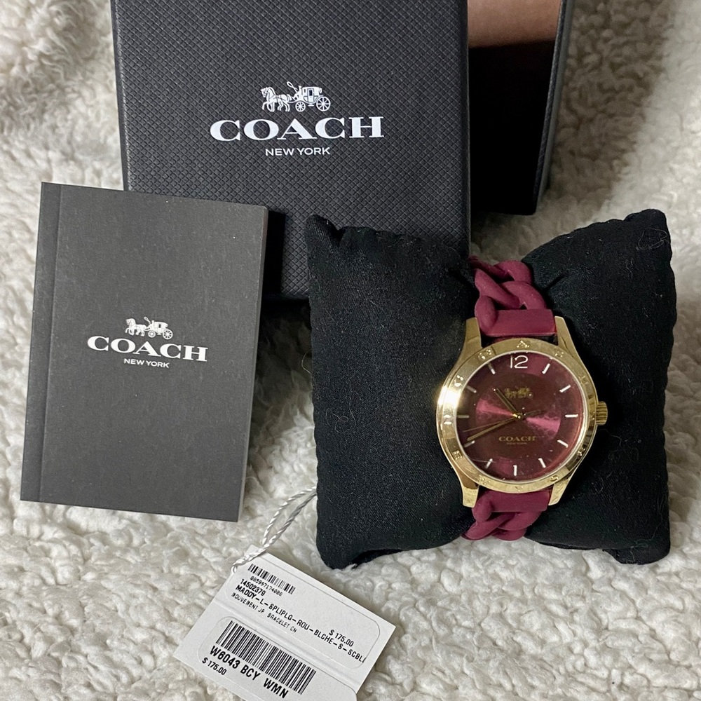 COACH ⌚️Maddy Watch 🏷️NWT🏷️🛍️⌚️